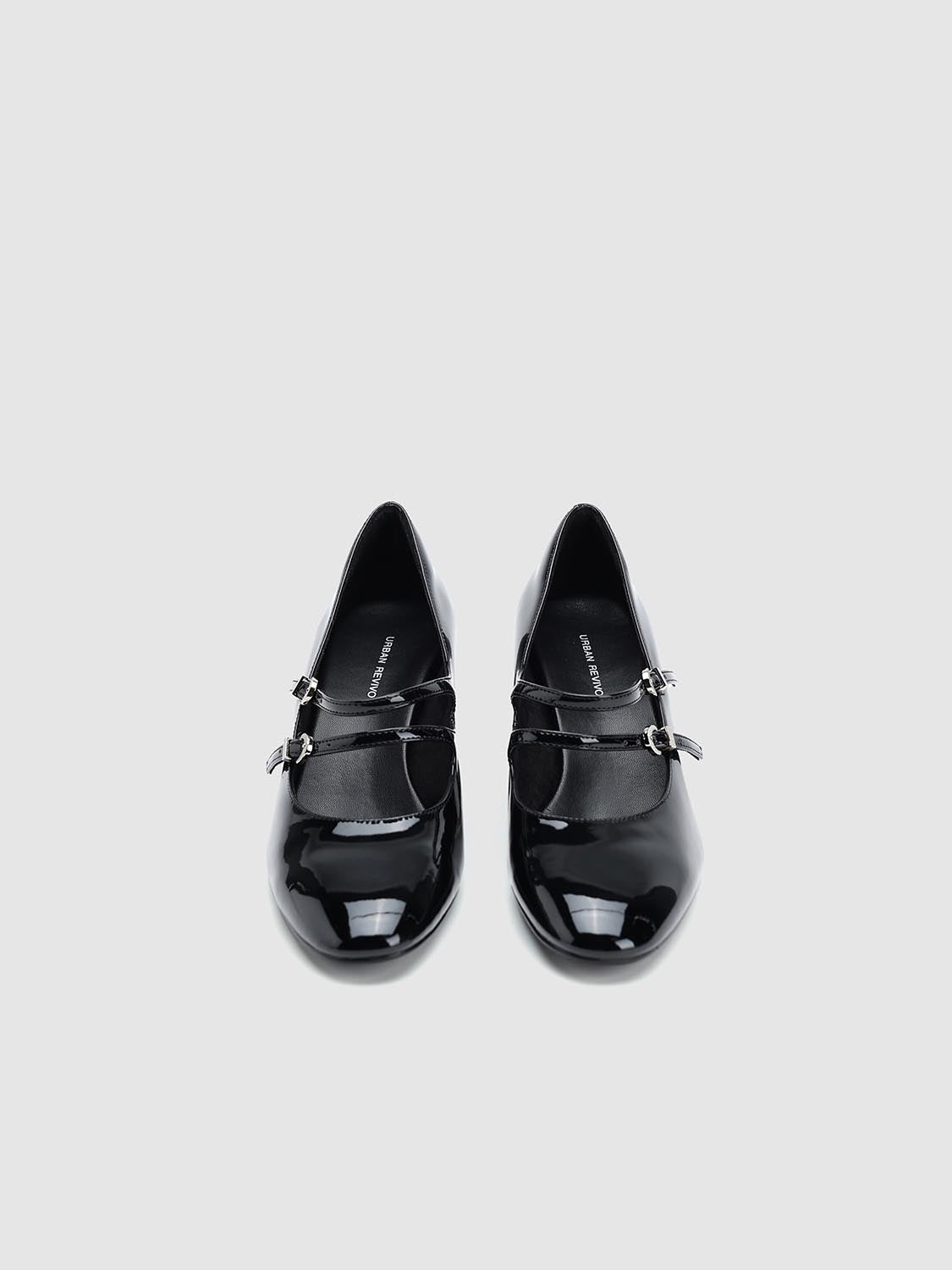 Strappy Chunky Heeled Pumps - Image 10