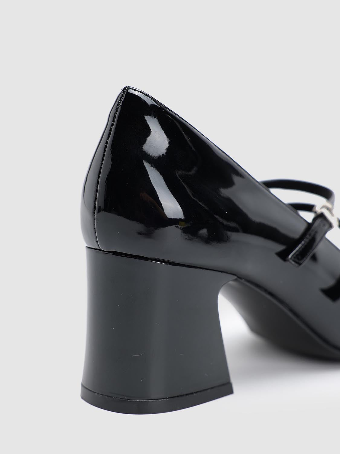 Strappy Chunky Heeled Pumps - Image 13