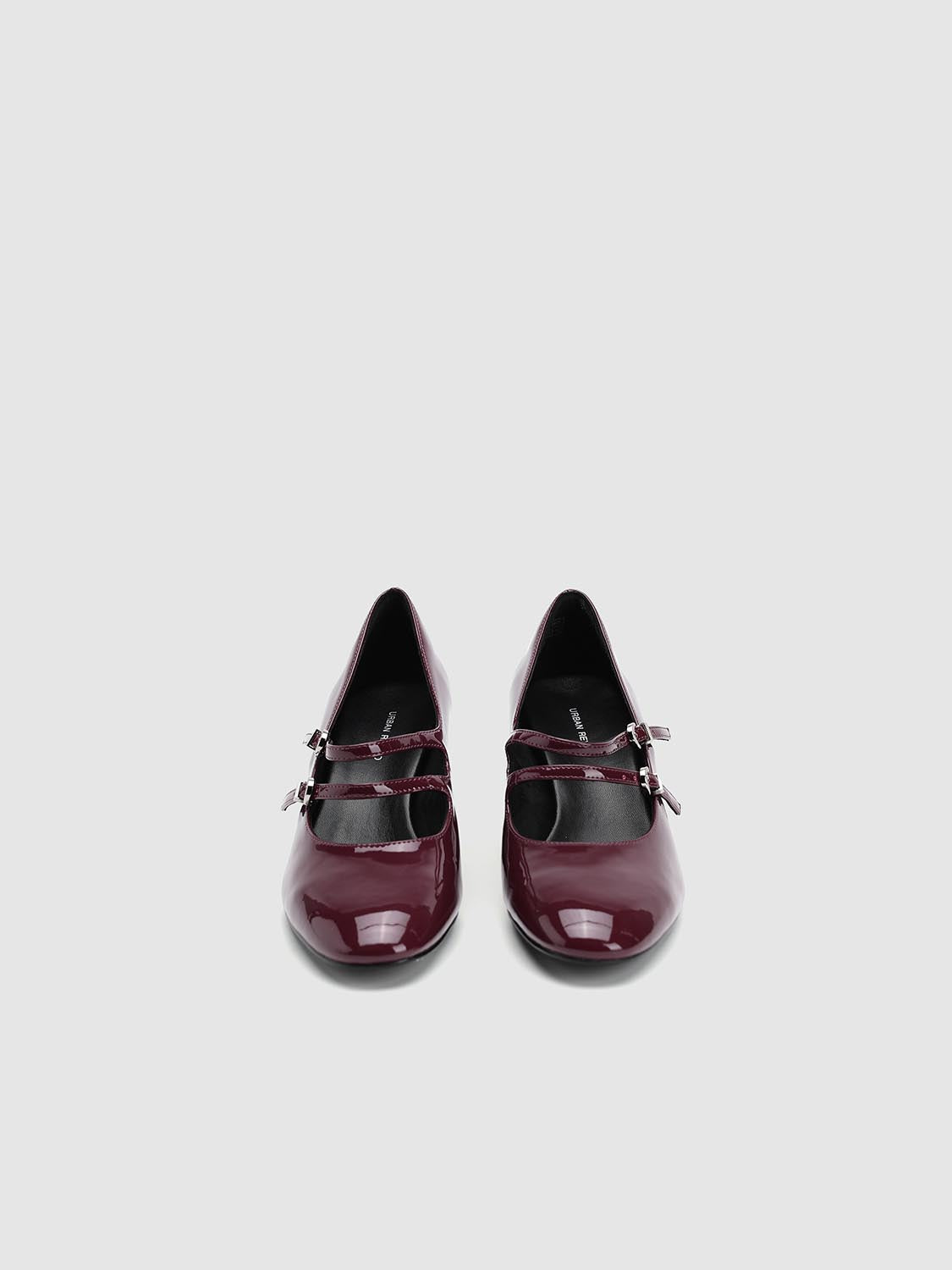 Strappy Chunky Heeled Pumps - Image 3