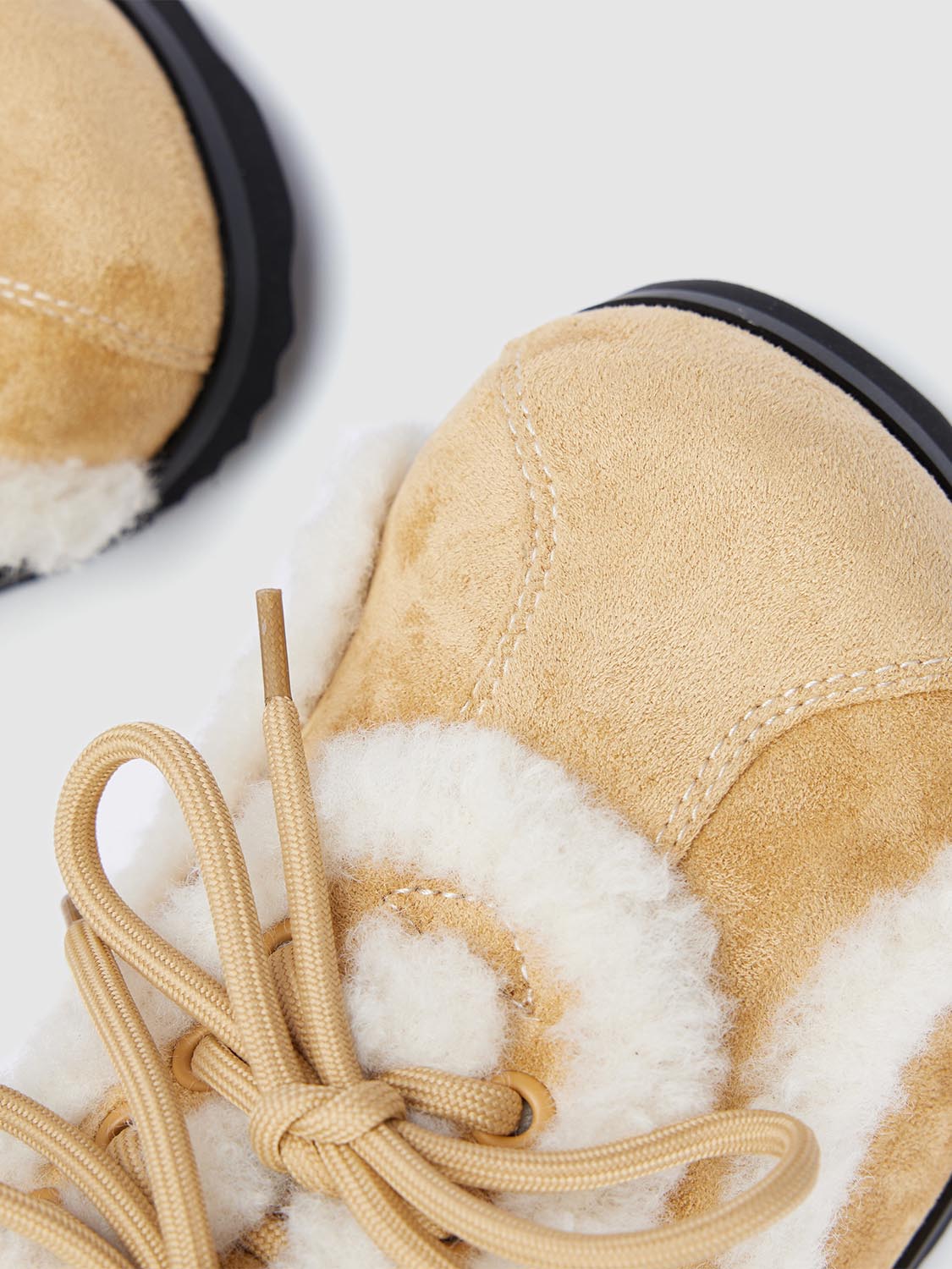Fleece Sneaker Mules Slippers - Image 5