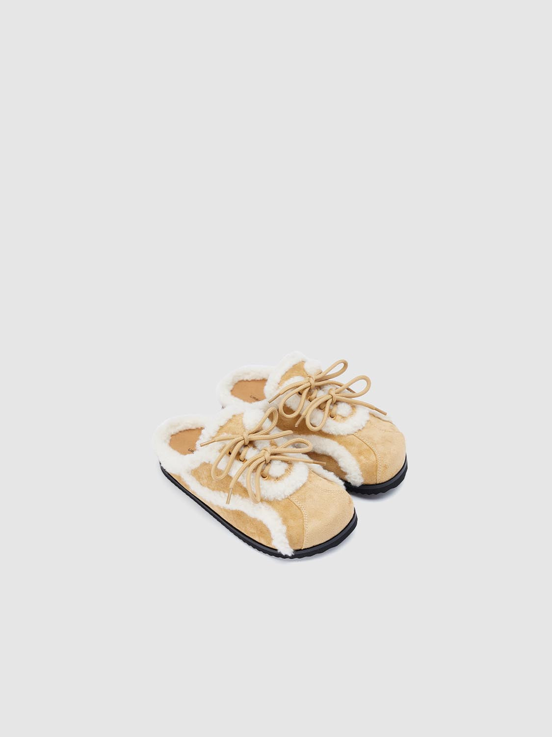 Fleece Sneaker Mules Slippers - Image 7