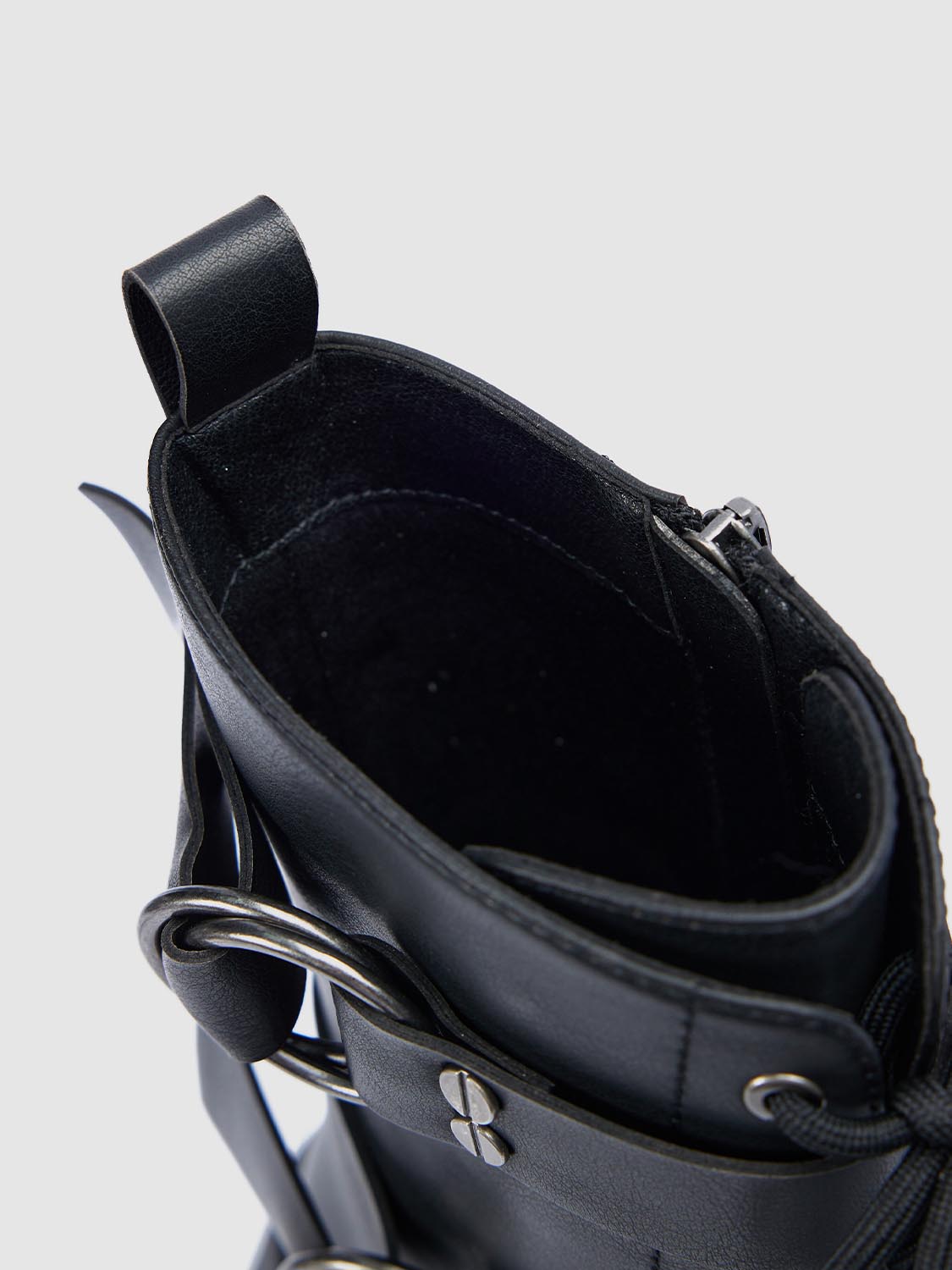 Belt Décor Combat Boots - Image 5
