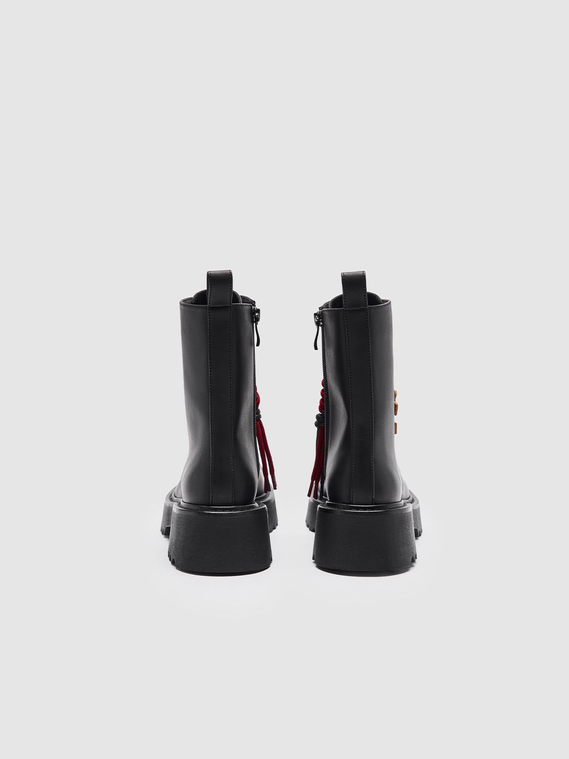 Charm Chunky Ankle Boots - Image 3