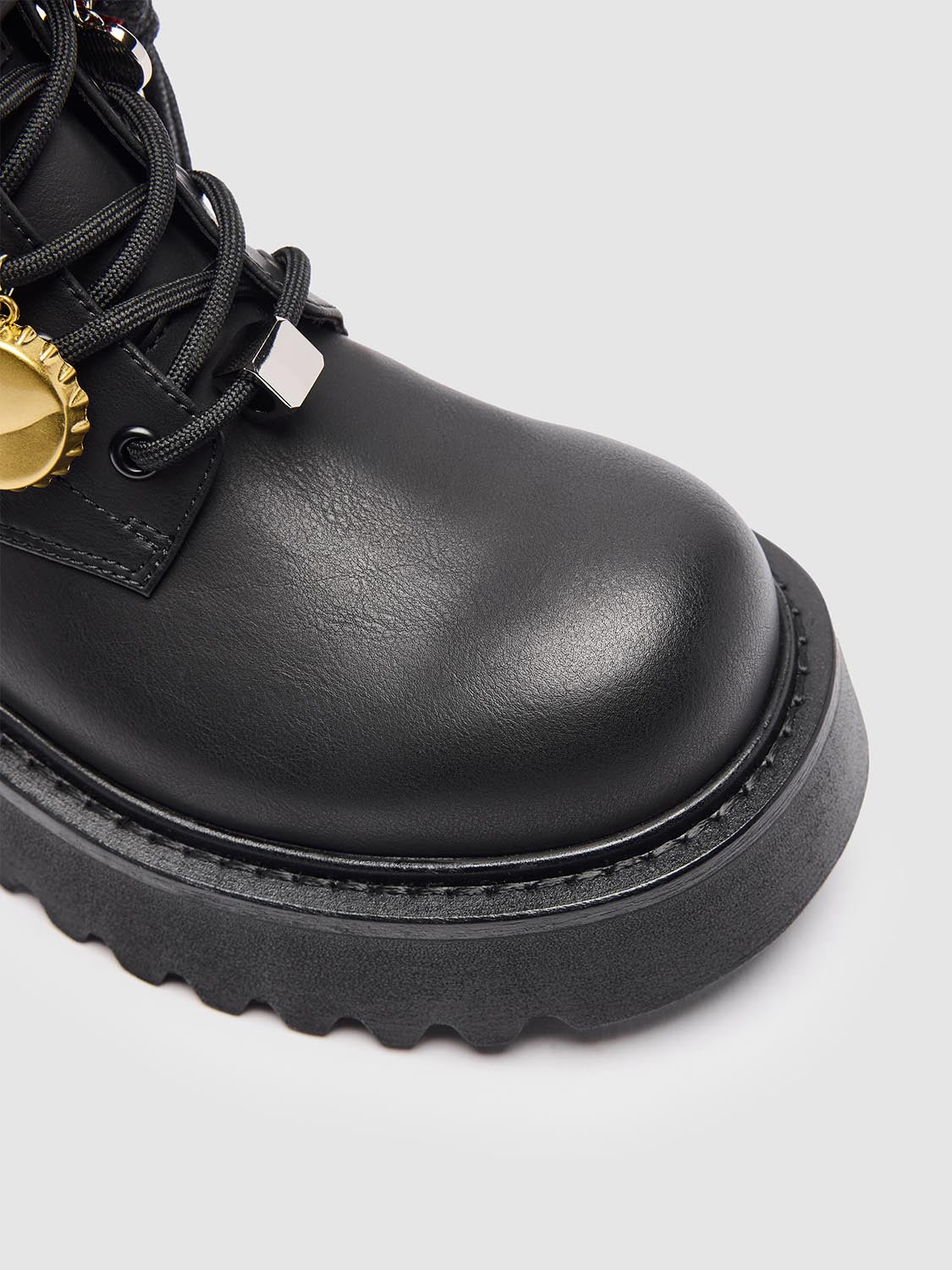 Charm Chunky Ankle Boots - Image 6