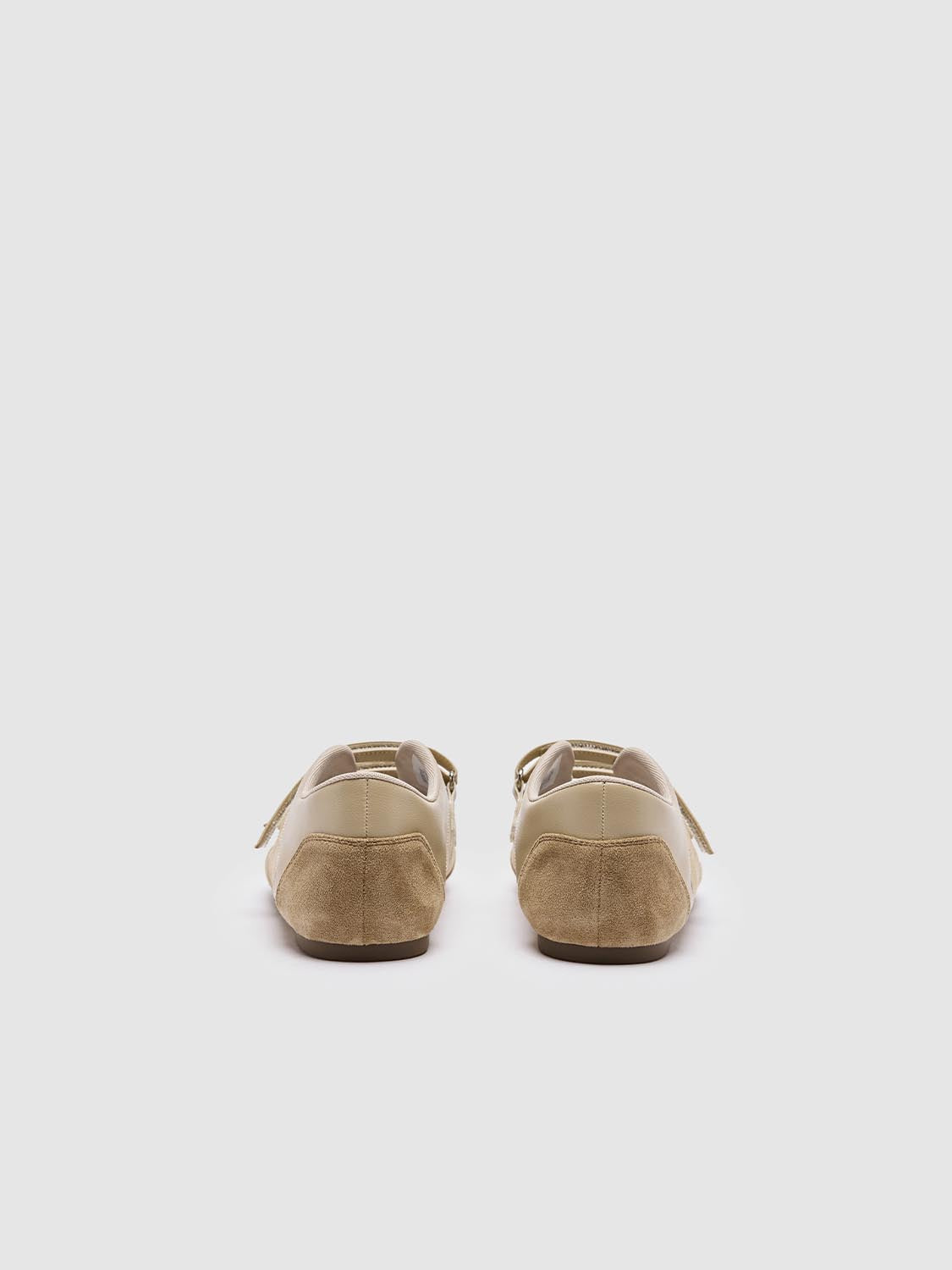 Contrast Ballet Flat Pumps - Image 2