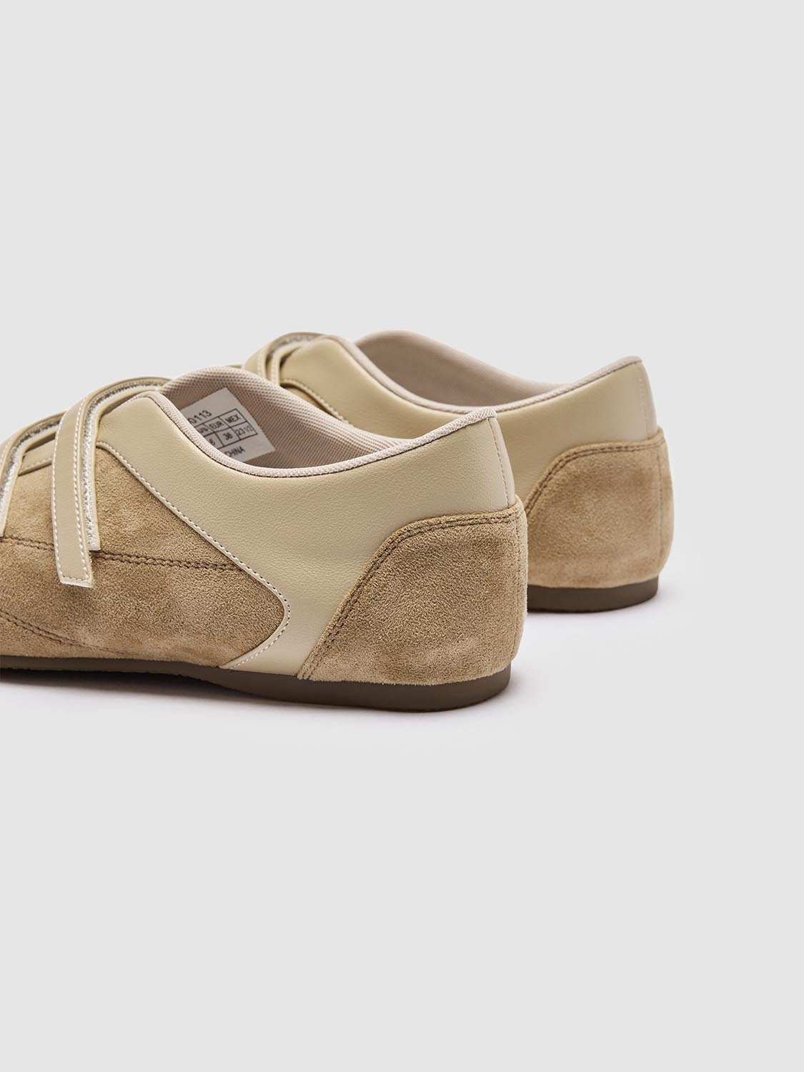 Contrast Ballet Flat Pumps - Image 6