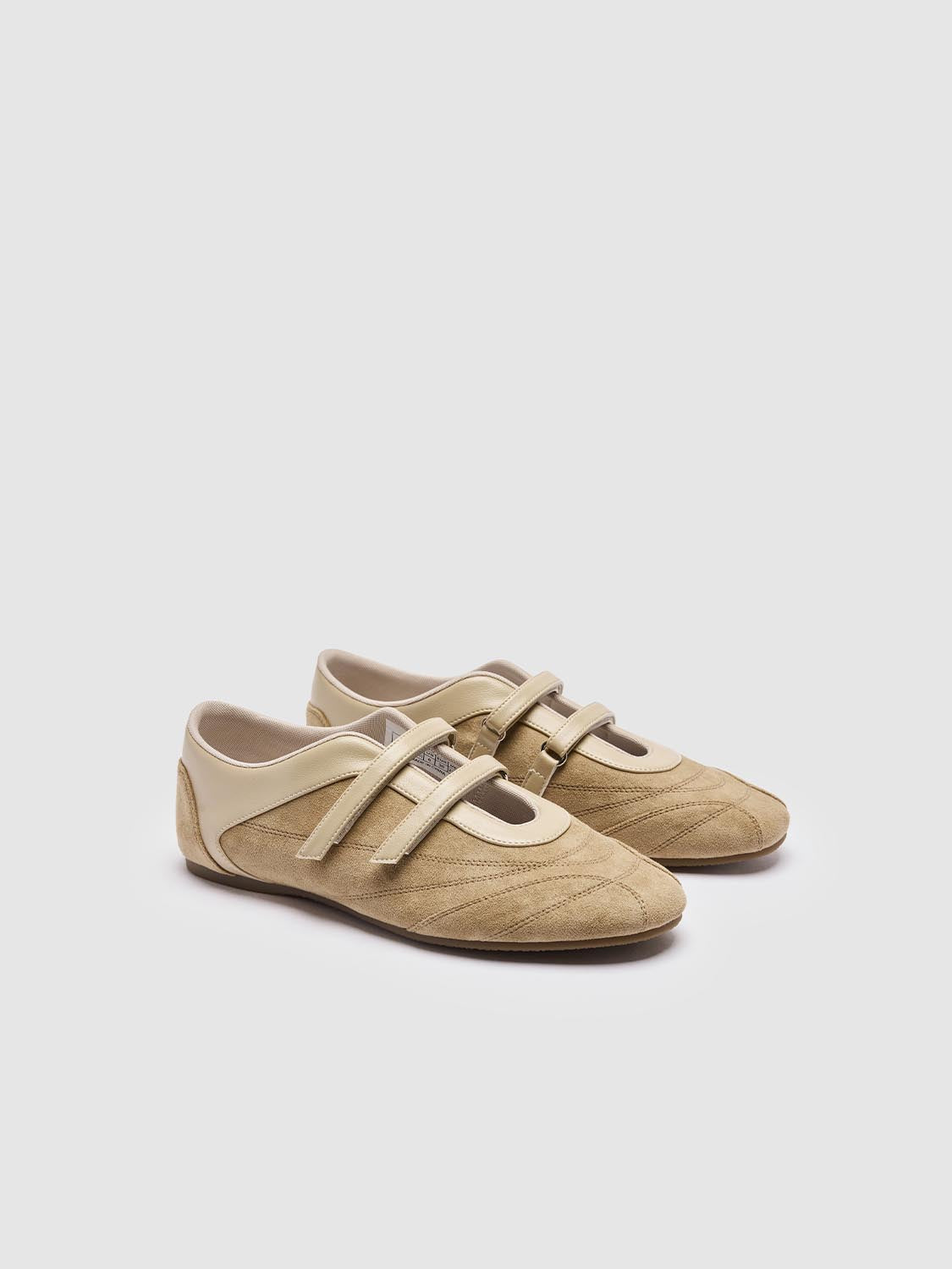 Contrast Ballet Flat Pumps - Image 7