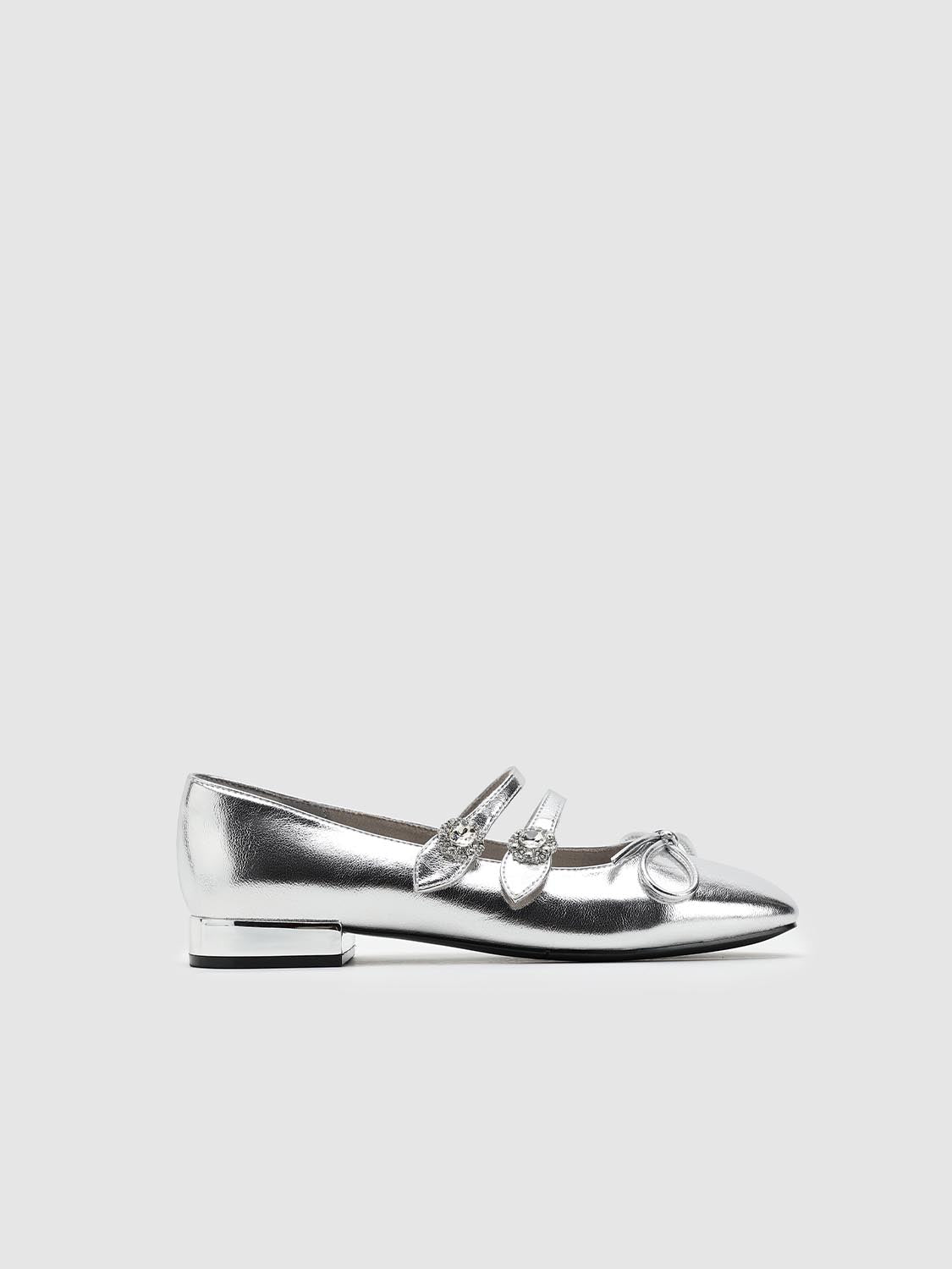 Embellished Strappy Chunky Mary Janes - Image 2